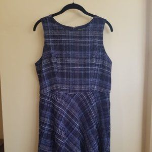 Banana Republic Plaid Dress NWOT